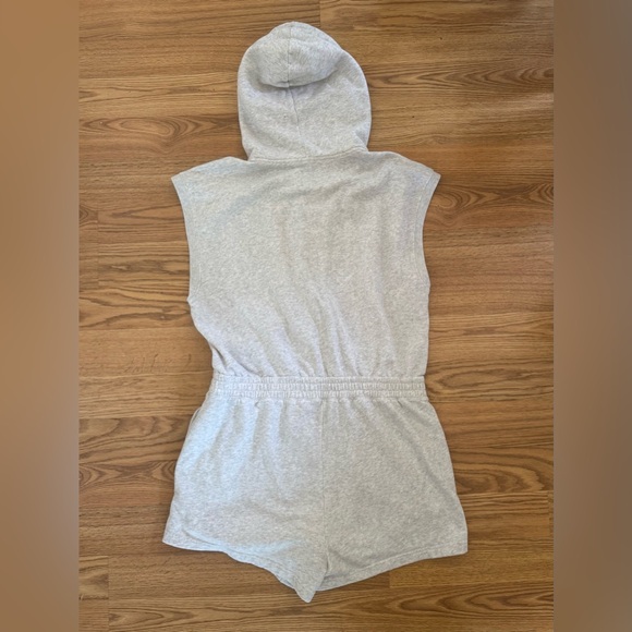 Abercrombie & Fitch Hooded Fleece Romper - Picture 3 of 4